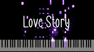 Love Story Piano Tutorial [upl. by Lesde]