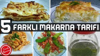 5 Farklı Makarna TarifiMakarna Sosu Tarifleri [upl. by Mohsen]