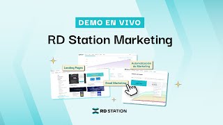 Demo Gestiona todo tu proceso comercial en un solo lugar con el CRM de RD Station [upl. by Enisaj]