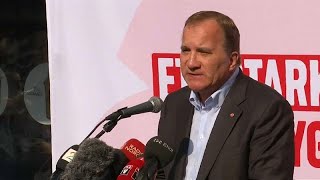 Parlament spricht Ministerpräsident Löfven Misstrauen aus [upl. by Howland]