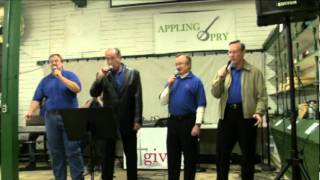 quot4givenquot Southern Gospel Quartet at the Appling Opry 10Dec2011 [upl. by Lednik]