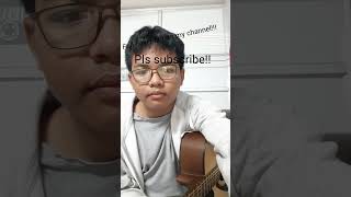 Mr forgettable guitar cover full cover on my channel [upl. by Ayalat]