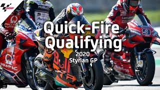 Quick  Fire Qualifying  2020 Styrian GP [upl. by Noiraa784]