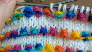 ✩Oh my God♡⭒Great knitting with bead look⭑꙳Try it now with colorful thread⛧⍣⋆onlineexpression [upl. by Krysta]