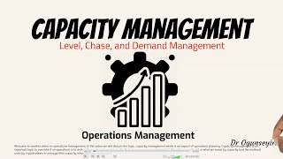 Capacity Management [upl. by Ashford]