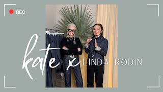 Linda Rodin iconic entrepreneur stylist and model chats about her new denim line LINDA HOPP [upl. by Willin]