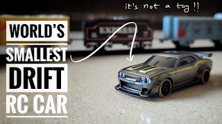 Smallest Drift RC car by Turbo Racing [upl. by Nilyad]