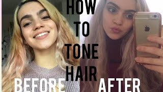 How to Remove Brass from Blonde Hair  Wella T18 Toner  Love Saskia [upl. by France846]