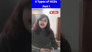 4 Types of OCDs Obsessive compulsion Disorders I Mental health awareness Diseases Sign amp Symptoms [upl. by Elsie]