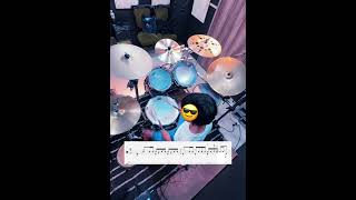 Drum fill in ‘kaikai kitan’ at 308 drums drumfill drummer drumcover jujutsukaisen Kaisen [upl. by Nylatsyrc893]