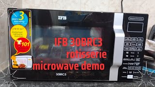 IFB 30 L Convection Microwave Oven 30BRC2 Black With Starter Kit Unboxing [upl. by Eugirne]