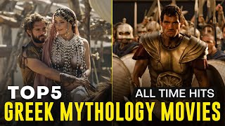 Top 5 Best Greek Mythology Movies  The Cine Wizard [upl. by Ahsasal495]