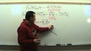 IronIII Nitrate and Potassium Thiocyanate 2010aR2 [upl. by Narak]