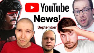 MrBeast Lunchly Drama Nikocado Avocado Ali Koca Drama YTNOTM September 2024 [upl. by Ericha]