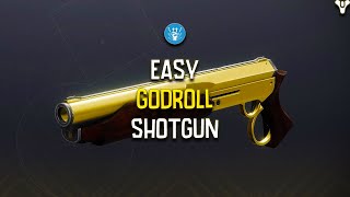 A GODROLL SHOTGUN  Destiny 2 [upl. by Latsyrhk]