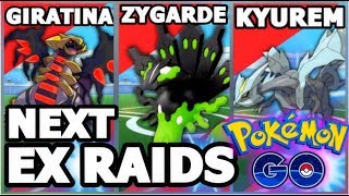 FUTURE EX RAID BOSSES IN POKEMON GO  KYUREM GIRATINA DEOXYS CRESSELIA amp MORE [upl. by Harikahs698]