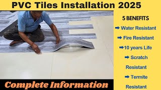 PVC Vinyl Planks 2025 Price size and Installation How to fix LVT  Best Vinyl Flooring Options 2025 [upl. by Nereil35]