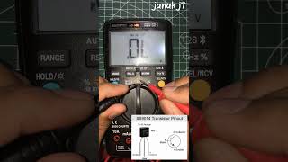 Ss 9014 npn transistor test maltimiter [upl. by Hogue]