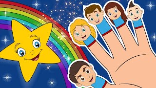 Finger Family  Twinkle Twinkle Little Star  Nursery Rhymes amp Kids Songs  Baby Songs [upl. by Akere]