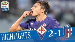 Fiorentina  Bologna 21  Highlights  Giornata 4  Serie A TIM 201718 [upl. by Acsisnarf]