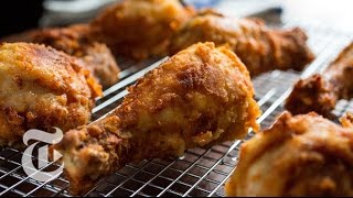 MakeAhead Buttermilk Fried Chicken  Melissa Clark Recipes  The New York Times [upl. by Agace]