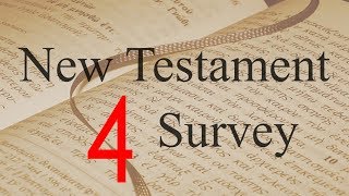 New Testament Survey  04 Intertestamental Background [upl. by Irodim773]