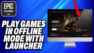 How To Play Epic Games in Offline Mode with Epic Games Launcher 2024  Easy Fix [upl. by Devy]