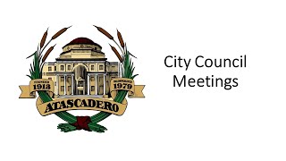 Atascadero City Council Meeting  July 9 2024 [upl. by Leugimsiul]