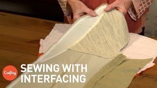 Sewing Interfacing Types  Sewing FAQs with Linda Lee [upl. by Drahnreb]