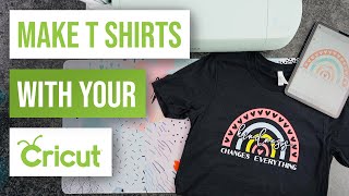 👕 How To Make T shirts With Your Cricut [upl. by Zetrauq716]