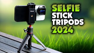 Best Selfie Stick Tripods 2024 [upl. by Amberly]