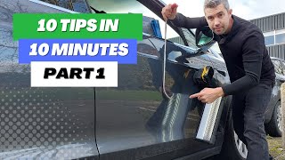 10 PDR Tips In 10 Minutes Pt 1  Paintless Dent Removal [upl. by Crescentia559]