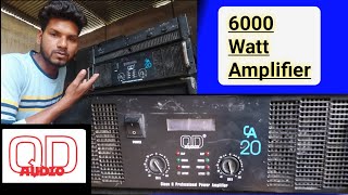 QD Audio Ca 20 Amplifier ReviewTestingPrice  4 Year Old Amplifier  6000 Watt Amplifier [upl. by Diane-Marie]