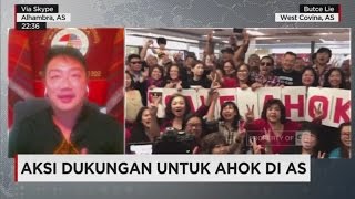 Aksi Dukungan untuk Ahok di Amerika Serikat [upl. by Alesram736]