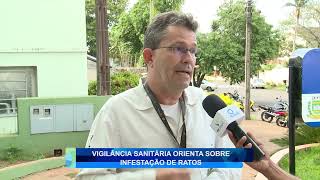 VIGILÂNCIA SANITÁRIA ORIENTA SOBRE INFESTAÇÃO DE RATOS [upl. by Barrie]