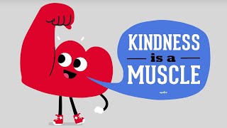 Kindness Counts quotKindness is a Musclequot SingALong Lyric Music Video  Universal Kids [upl. by Aridni]