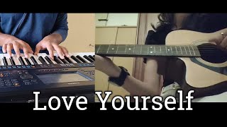 Love Yourself Cover feat Anagha [upl. by Grous583]