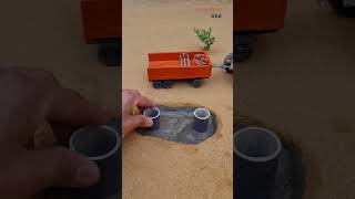 Mini Chaff Cutter Machine Project Mini Handpump Water Motor And Cow Video Project shorts [upl. by Atimad946]