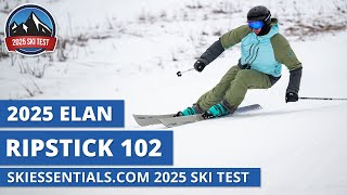 2025 Elan Ripstick 102  SkiEssentialscom Ski Test Review [upl. by Drofnats]