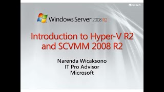 Tutorial SCVMM System Center Virtual Machine Manager 2008 R2 Step By Step Full  Thương [upl. by Lewert]