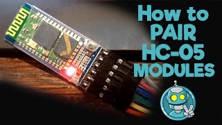 How to Pair HC05 Bluetooth Modules [upl. by Violante410]