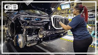 BMW X7 Production 🇺🇸 USA Car Factory Manufacturing Process [upl. by Alaric]