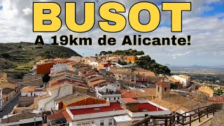 Bienvenidos a BUSOT  Increible PUEBLO a 19km de Alicante [upl. by Rettke]