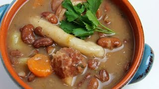 Caribbean Red Peas Soup stewed peas  CaribbeanPotcom [upl. by Jonati]