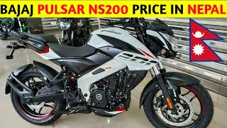 Bajaj Pulsar NS200 Detailed Review  price in Nepal  mileagefeatures  Nepal Roadster nepal [upl. by Ulda199]