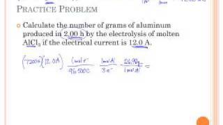 The Stoichiometry of Electroplating [upl. by Sanfred]