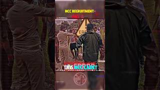 NCC RECRUITMENT PART  2 ♥️  Army Officers Measuring The Height Of New NCC Cadets viralvideo [upl. by Yrkcaz]