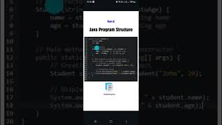 030  DSA with Java  Java Program Structure [upl. by Enahs]