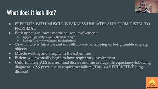 Amyotrophic Lateral Sclerosis  NPTE Prep [upl. by Zacharia]