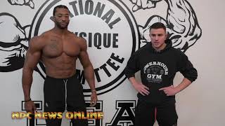 Men’s Physique Posing Tips With NPC NPC WW IFBB Pro League VP Tyler Manion With Raymont Edmonds [upl. by Philippine605]